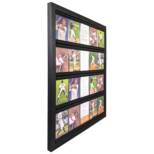 Collector Sports Card Wall Display Frame by Studio Dcor | Michaels Collector Sports Card Wall Display Frame by Studio Dcor | Michaels